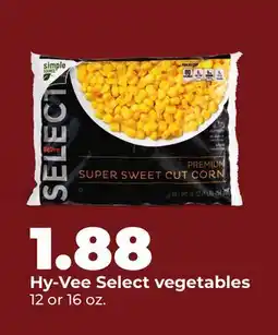Hy-Vee Hy-Vee Select vegetables offer