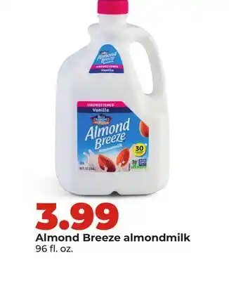Hy-Vee Almond Breeze almondmilk offer