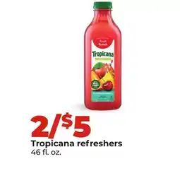 Hy-Vee Tropicana refreshers offer