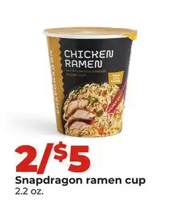 Hy-Vee Snapdragon ramen cup offer
