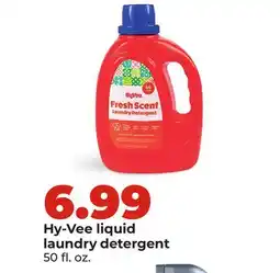 Hy-Vee Hy-Vee liquid laundry detergent offer