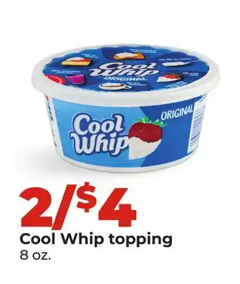 Hy-Vee Cool Whip topping offer