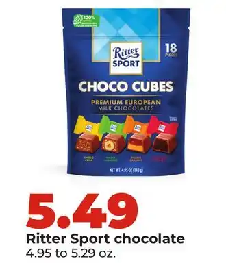 Hy-Vee Ritter Sport chocolate offer