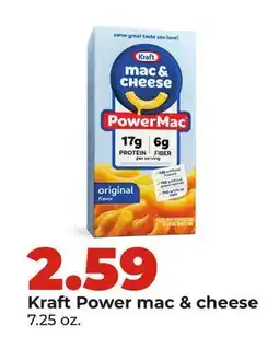 Hy-Vee Kraft Power mac & cheese offer