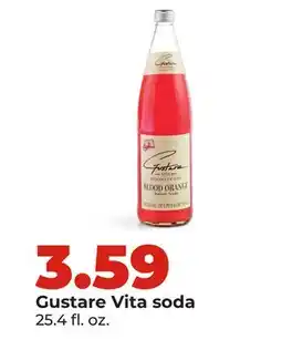 Hy-Vee Gustare Vita soda offer