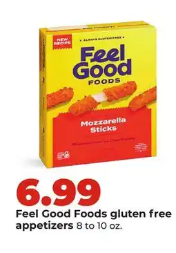 Hy-Vee Feel Good Foods gluten free appetizers offer