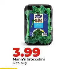 Hy-Vee Mann's broccolini offer