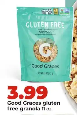 Hy-Vee Good Graces gluten free granola offer