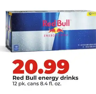 Hy-Vee Red Bull energy drinks offer