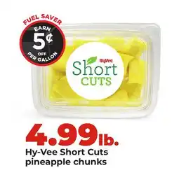 Hy-Vee Hy-Vee Short Cuts pineapple chunks offer