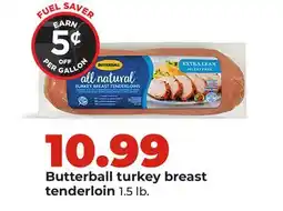 Hy-Vee Butterball turkey breast tenderloin offer