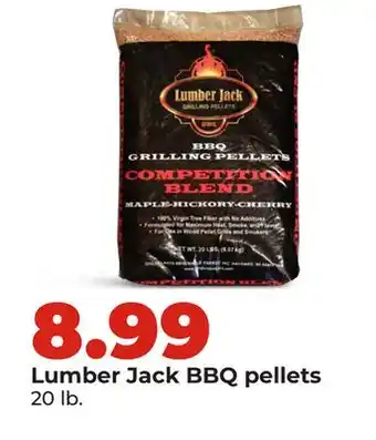 Hy-Vee Lumber Jack BBQ pellets offer