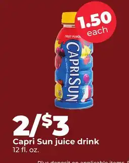 Hy-Vee Capri Sun juice drink offer