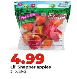 Hy-Vee Lil' Snapper apples offer