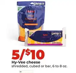 Hy-Vee Hy-Vee cheese offer