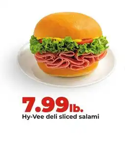 Hy-Vee Hy-Vee deli sliced salami offer