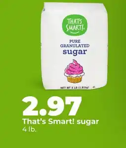 Hy-Vee That's Smart! sugar offer