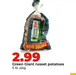 Hy-Vee Green Giant russet potatoes offer