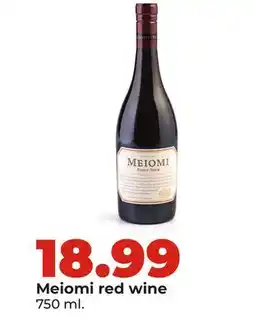 Hy-Vee Meiomi red wine offer