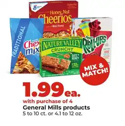 Hy-Vee General Mills products offer