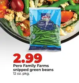 Hy-Vee Pero Family Farms snipped green beans offer