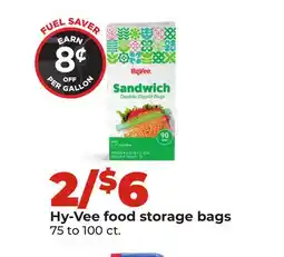 Hy-Vee Hy-Vee food storage bags offer
