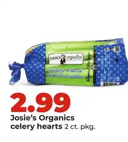 Hy-Vee Josie's Organics celery hearts offer