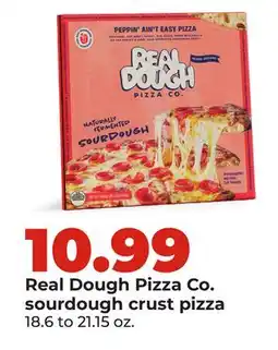 Hy-Vee Real Dough Pizza Co. sourdough crust pizza offer