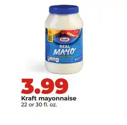 Hy-Vee Kraft mayonnaise offer