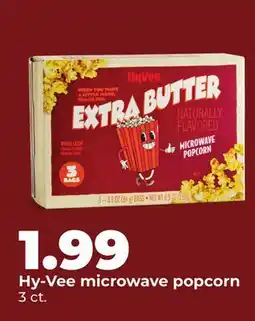 Hy-Vee Hy-Vee microwave popcorn offer