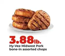 Hy-Vee Hy-Vee Midwest Pork bone-in assorted chops offer