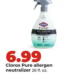 Hy-Vee Clorox Pure allergen neutralizer offer
