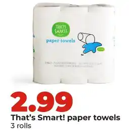 Hy-Vee That's Smart! paper towels offer