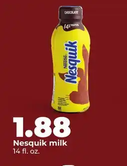 Hy-Vee Nesquik milk offer