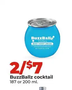 Hy-Vee BuzzBallz cocktail offer