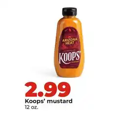 Hy-Vee Koops' mustard offer