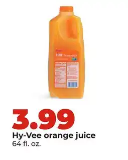 Hy-Vee Hy-Vee orange juice offer