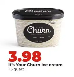 Hy-Vee It's Your Churn ice cream offer