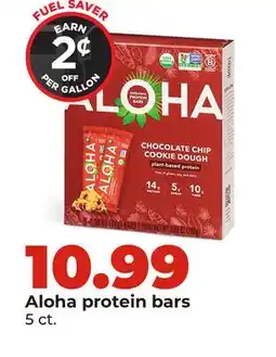 Hy-Vee Aloha protein bars offer