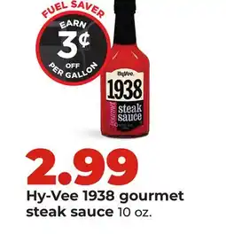Hy-Vee Hy-Vee 1938 gourmet steak sauce offer