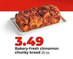 Hy-Vee Bakery-fresh cinnamon chunky bread offer