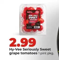 Hy-Vee Hy-Vee Seriously Sweet grape tomatoes offer