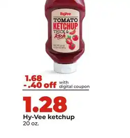 Hy-Vee Hy-Vee ketchup offer