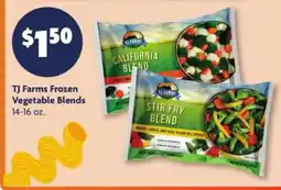 Family Dollar TJ Farms Frozen Vegetable Blends offer