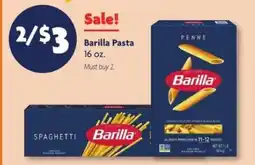 Family Dollar Barilla Pasta offer