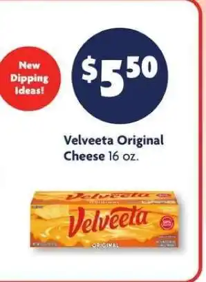 Family Dollar Velveeta Original Cheese offer
