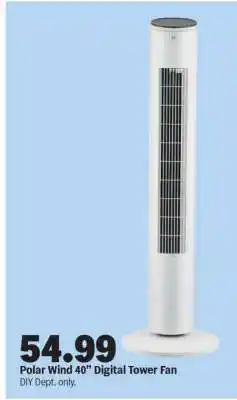 Meijer Polar Wind 40 Digital Tower Fan offer