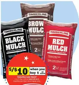 Meijer Timberline Color Mulch offer