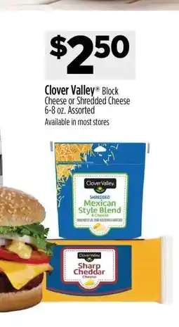 Dollar General Clover Valley Cheese offer