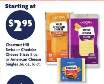 Family Dollar Chestnut Hill Cheese Slices offer